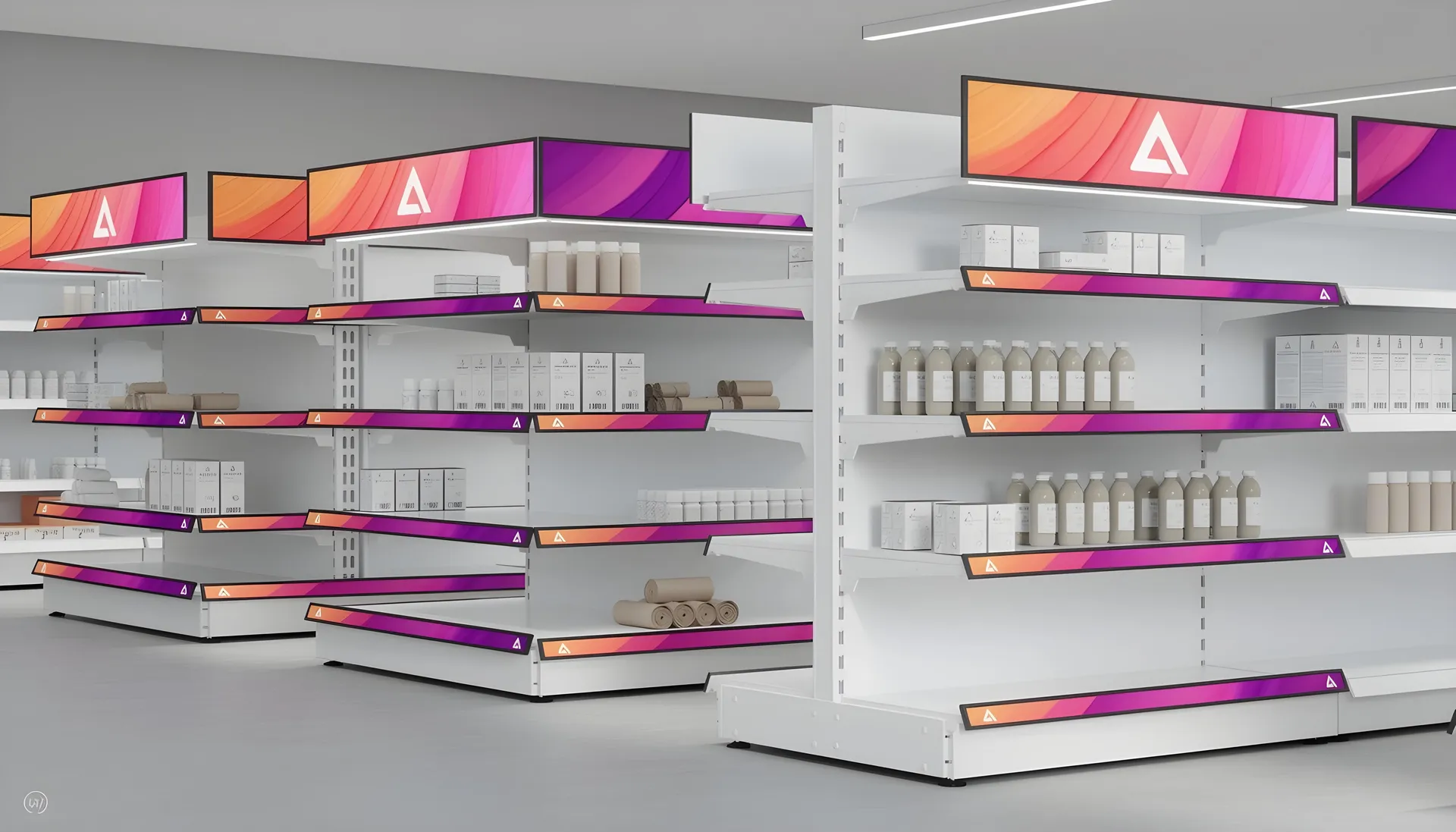 Shelf Edge LED Display